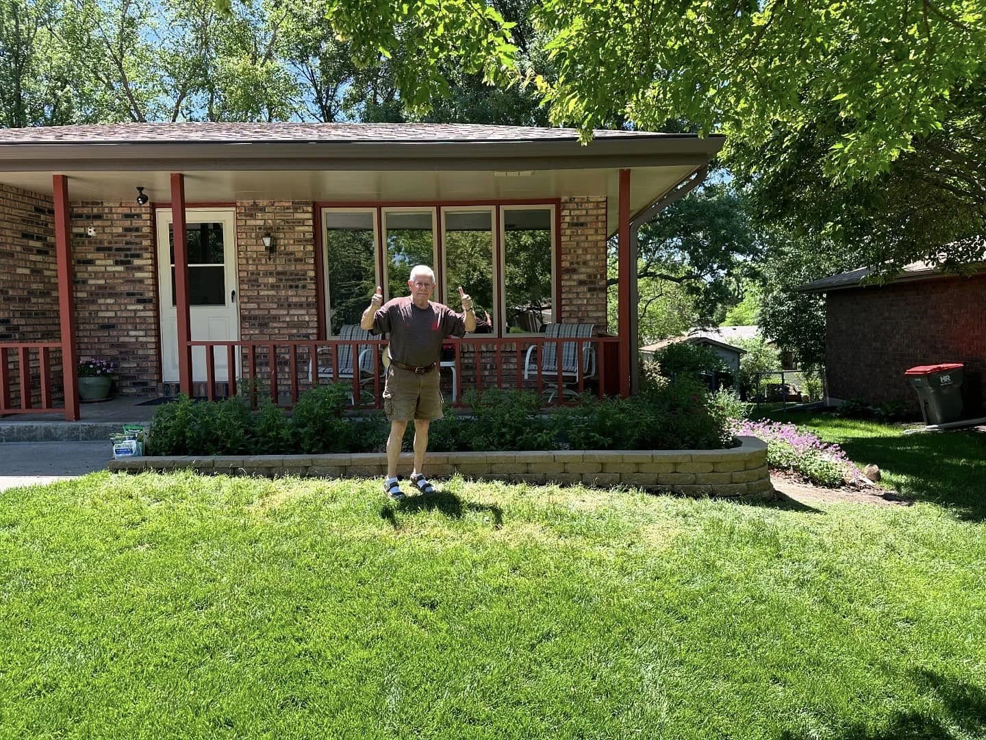 Landscaping project by Top Tier